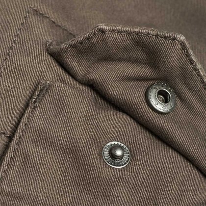 Reflex Rib Cargo Grey Brown Detail 001