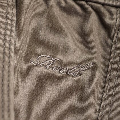 Reflex Rib Cargo Grey Brown Detail 005