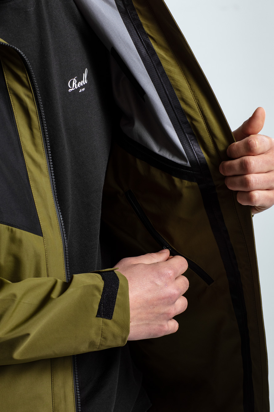 MODULAR TECH JACKET Olive / Black / Navy