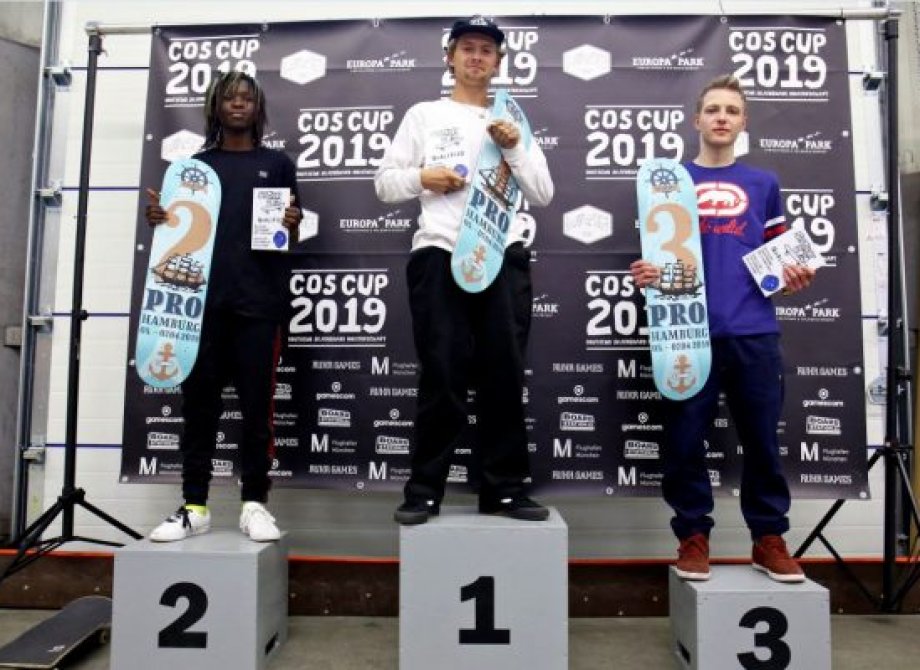 Justin Sommer - first place at COS Hamburg