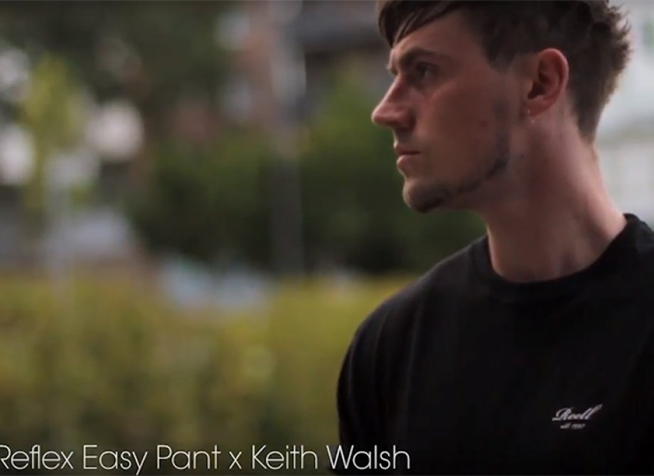 Reflex Easy Pant x Keith Walsh clip