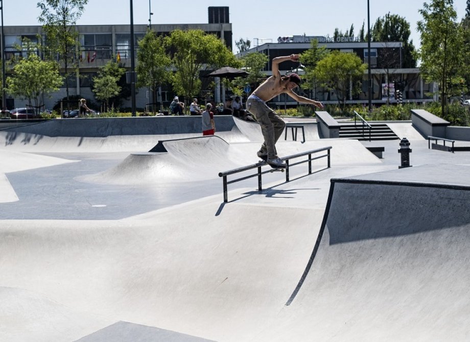 Hengelo park check with Lars de Weerd