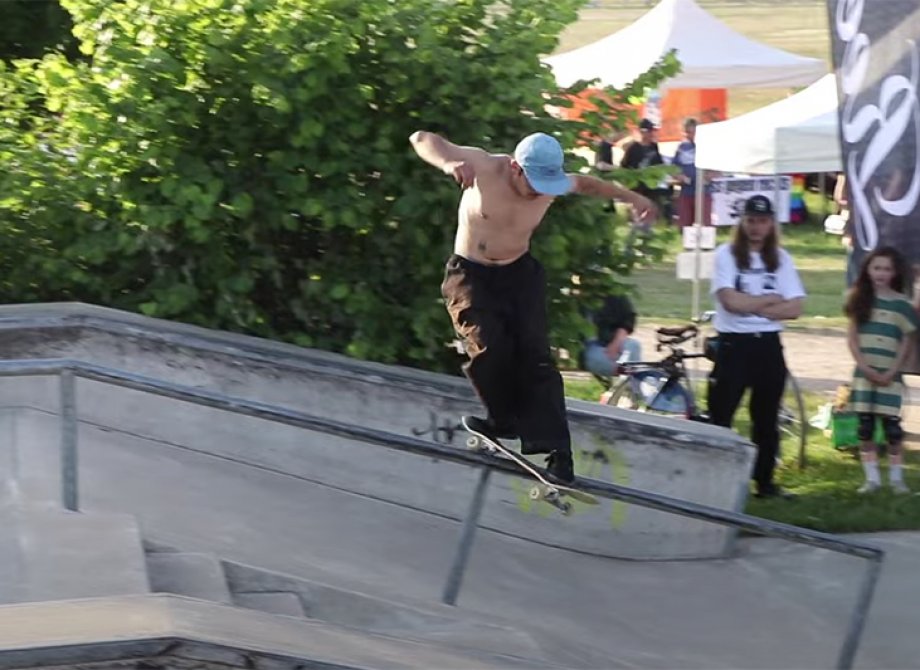 Jeffrey winning run - Concrete Jam