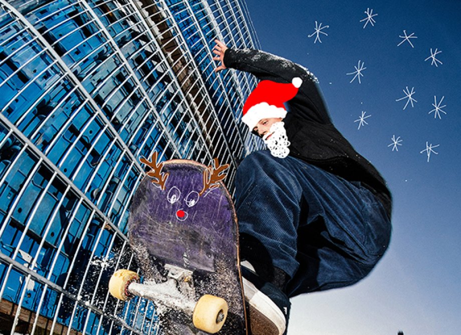 Ho ho ho from Santa Claus Martin