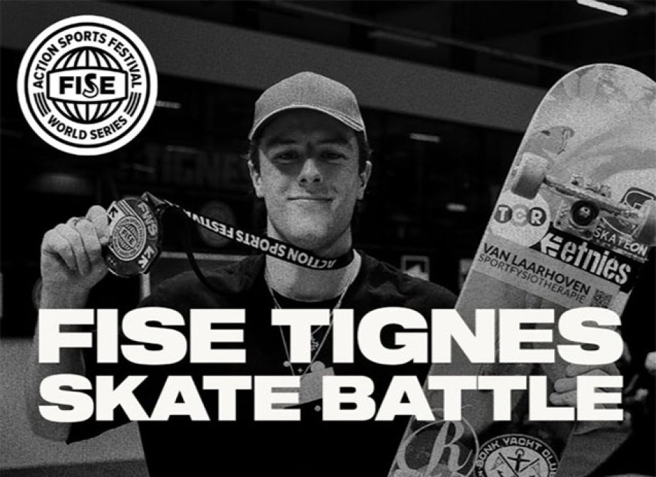 Remco Erkeland at FISE in Tignes