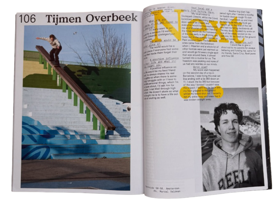 Tijmen Overbeek in Free Mag #65